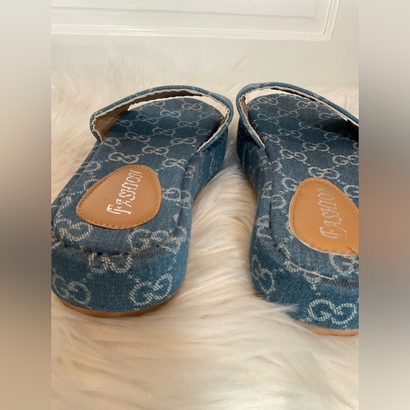 DENIM SANDALS - Picture 9 of 11